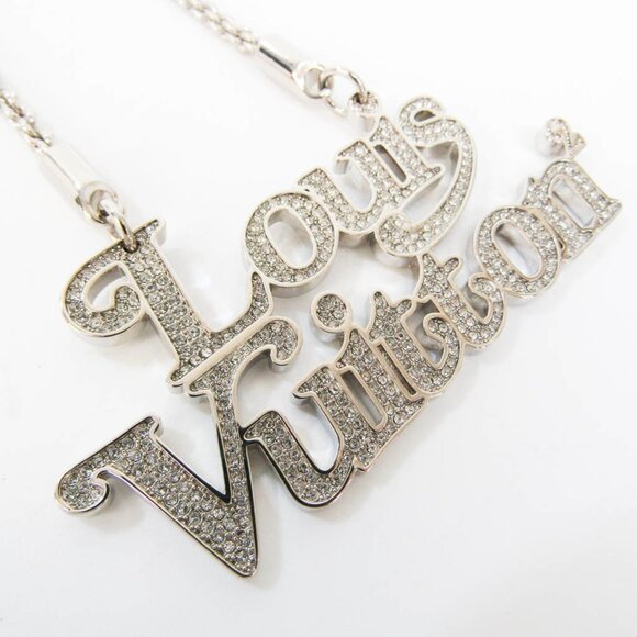 LOUIS VUITTON Silver Necklace